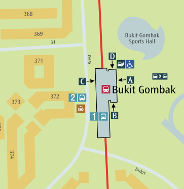 Bukit Gombak Mrt Map Smrt > Trains > Networkmap > Bukitgombak